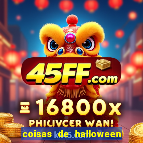 coisas de halloween com f